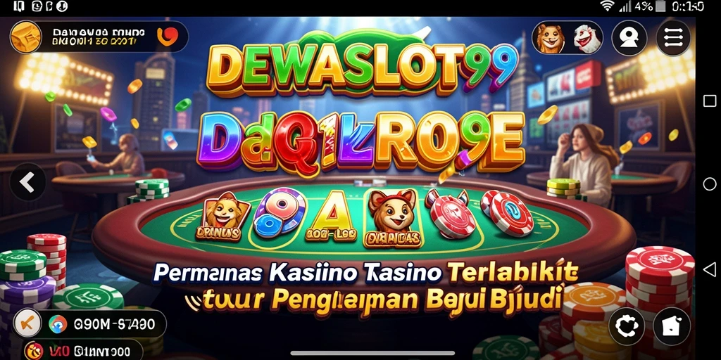 Tangkapan layar DEWASLOT99 menampilkan gameplay slot yang menarik.