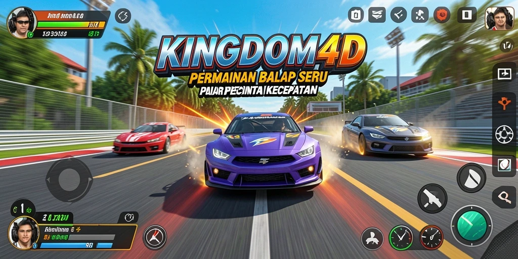 Tampilan gameplay KINGDOM4D yang menegangkan dan seru.