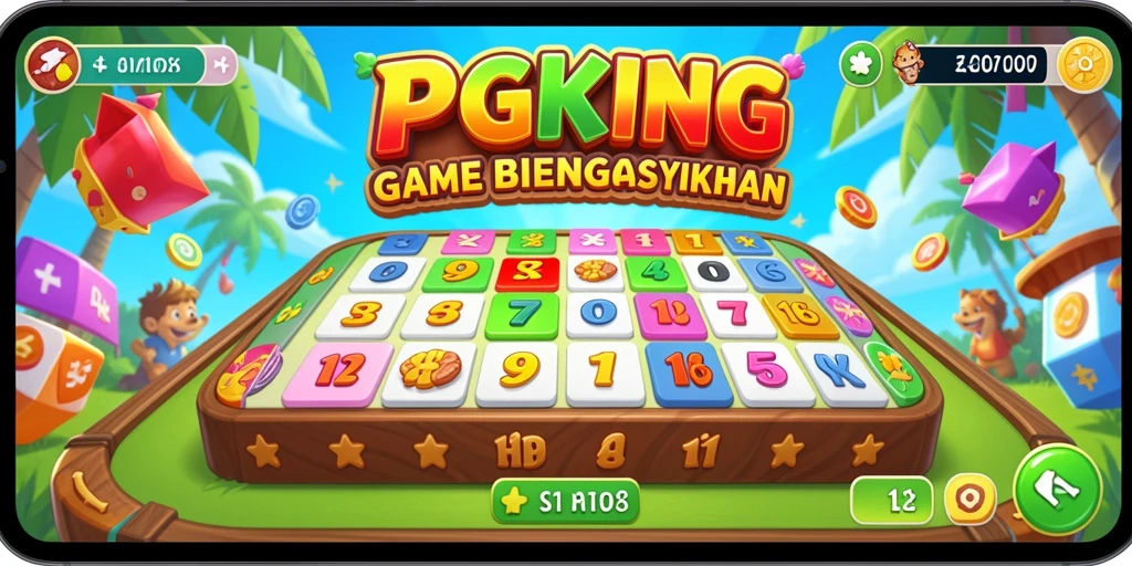 Screenshot PGKING menampilkan gameplay seru dan interaktif Bingo.